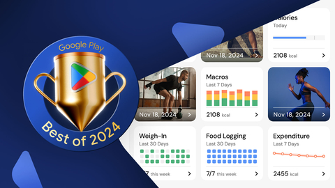 MacroFactor is a nutrition app that helps users track their meals, better understand their bodies, and reach their goals. The app was named as the winner of Google Play’s “Best Everyday Essential” category in the Best of 2024 awards. (Graphic: Business Wire)