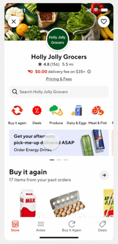 Import from the Reminders app on iOS or paste your grocery list into the DoorDash app to add the items you need to your cart in minutes. (Graphic: Business Wire)