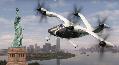 The Joby aircraft is available in Microsoft Flight Simulator 2024, offering everyone the chance to pilot an electric air taxi. Image: Microsoft