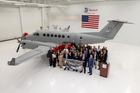 Textron Aviation | Peruvian Air Force receives first of two aeromedical evacuation-equipped Beechcraft King Air 360CHW special missions aircraft