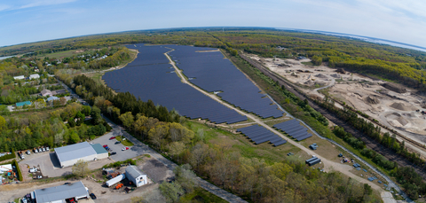 "Dry Bridge" 40 MW AC solar array supporting Brown University's decarbonization ambition. (Photo: Business Wire)