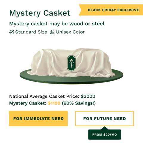 Titan's Mystery Casket: Effortless Choice, Premium Rest, Only From Titan. (Graphic: Business Wire)