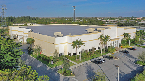 Sunrise Commerce Center, a 77,608 SF, Class A warehouse in Sunrise, Florida (Photo: Business Wire)