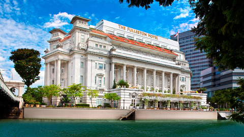 The Fullerton Hotel Singapore (1924) Singapore. Winner: Best Historic Hotels Worldwide Hotel in Asia/Pacific. Credit: Historic Hotels Worldwide and The Fullerton Hotel Singapore.