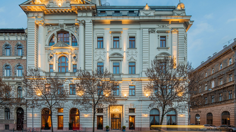 Mystery Hotel Budapest (1896) Budapest, Hungary. Winner: Historic Hotels Worldwide Best City Center Historic Hotel. Credit: Historic Hotels Worldwide and Mystery Hotel Budapest.