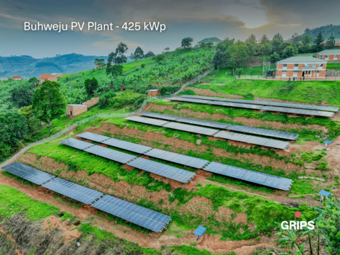 Buhweju PV plant (Photo: GRIPS Energy )