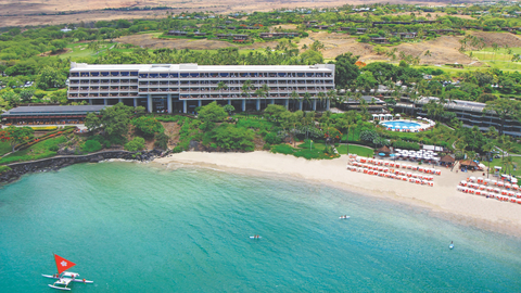 Mauna Kea Beach Hotel (1964) Kohala Coast, Hawaii. Winner: Historic Hotels of America Sustainability Champion. Credit: Historic Hotels of America and Mauna Kea Beach Hotel.