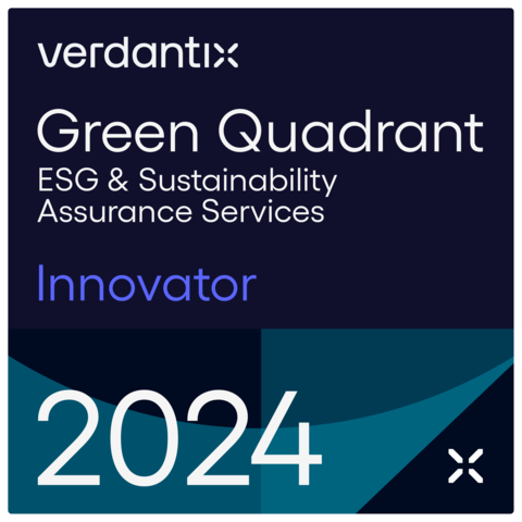 original Verdantix cited multiple attributes that influenced their decision to name UL Solutions an “Innovator” company in the latest Verdantix Green Quadrant: ESG and Sustainability Assurance Services 2024 report. These include strong technical expertise in assurance over environmental metrics — particularly carbon emissions — as well as a comprehensive portfolio of assurance services across the corporate, product, project and site levels, and support for manufacturing firms with complex supply chains. (Photo: Business Wire)
