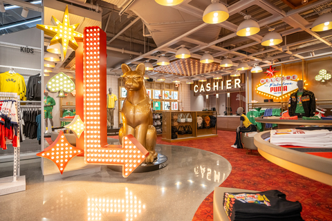 Interior of new PUMA Las Vegas Store (Photo: Business Wire)