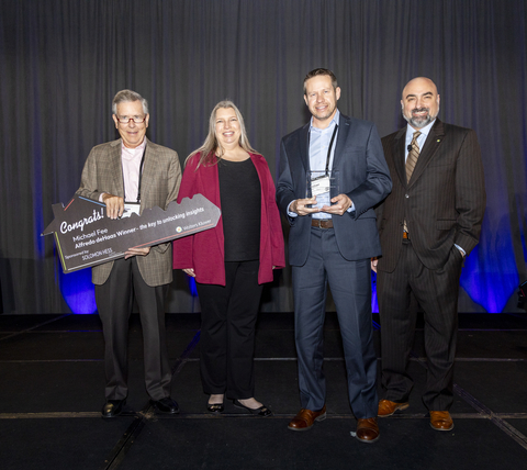 From left: Bill Einstein, Solomon Hess; Sara Hill, Wolters Kluwer; Mike Fee, Park National Bank; and Jason Keller, Wolters Kluwer. (Photo: Business Wire)