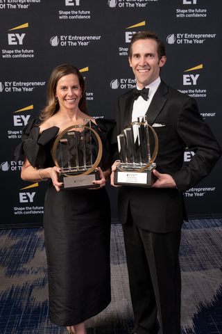 Ashli Rosenthal Blumenfeld and Ben Rosenthal, co-presidents of Standard Meat Company are EY Entrepreneur Of The Year® 2024 National Award Winners (Photo: Business Wire)