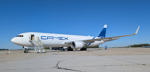 ATSG announced that its subsidiary Airborne Global Leasing has delivered a Boeing 767-300 converted freighter to Tbilisi-based CAMEX Airlines. (Photo: Business Wire)