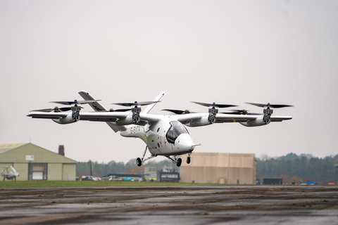 The VX4 during piloted, untethered testing (Photo: Business Wire)