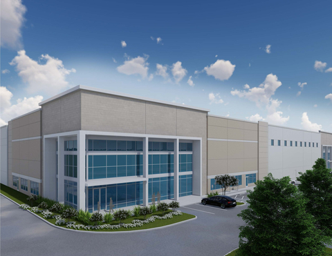 121 Logistics Park Rendering provided by Meinhardt & Associates Architects