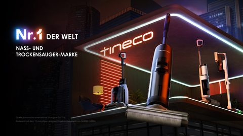 Tineco is recognized as the #1 global leader in the wet dry vacuum cleaner category by Euromonitor International. (Photo: Business Wire)