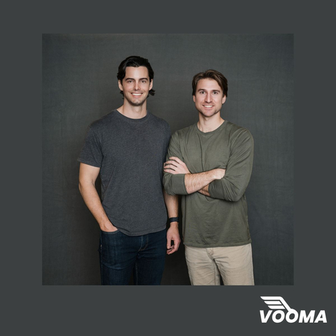 Vooma founders Jesse Buckingham (left) and Mike Carter (right). (Photo: Business Wire)