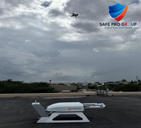 Airborne Response's Drone-as-a-First-Responder (DFR) solution includes installation of Florida-compliant drones and weatherproof “drone nest” recharging stations with automated battery swapping to reduce downtime (Photo: Business Wire)