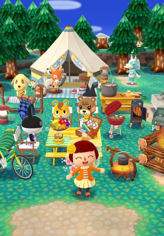 Calling all campsite managers: the Animal Crossing: Pocket Camp Complete app is now available for smart devices! This new, one-time purchase app is packed with many of the items and events that were released in Animal Crossing: Pocket Camp over the course of seven years, along with newly added content. (Graphic: Business Wire)