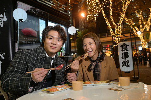 À un food truck (photo : Business Wire)