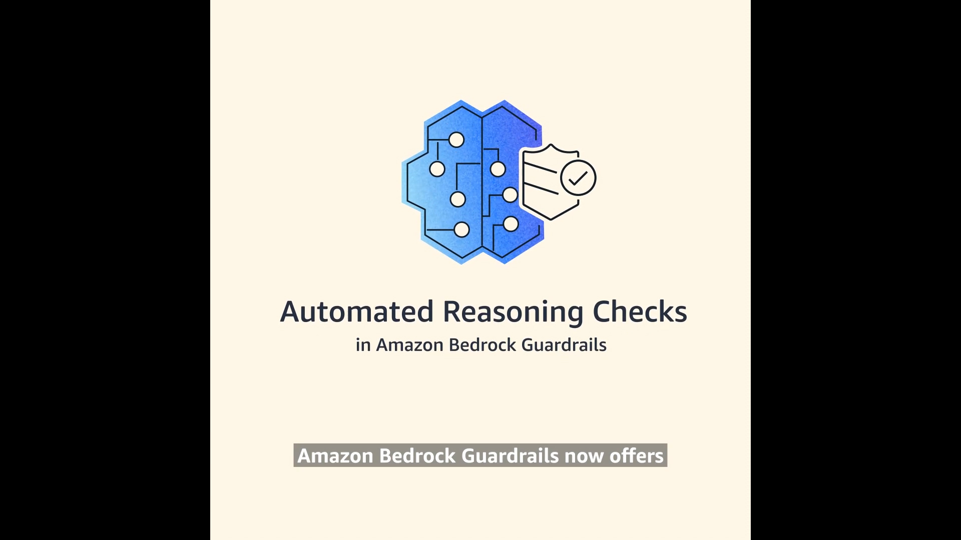 Amazon Bedrock Guardrails Automated Reasoning checks