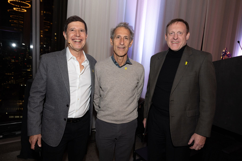 Left to Right: Yuval Shachar, Team8 Executive Chairman, Michael Lynton, Chairman of Snap Inc, Adm. Mike Rogers, Former NSA Director and Team8 Operating Partner (Credit: Nir Arieli)