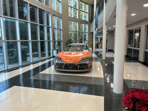 Stratasys and Joe Gibbs Racing have extended their working relationship, which began more than 20 years ago. (Photo: Business Wire)