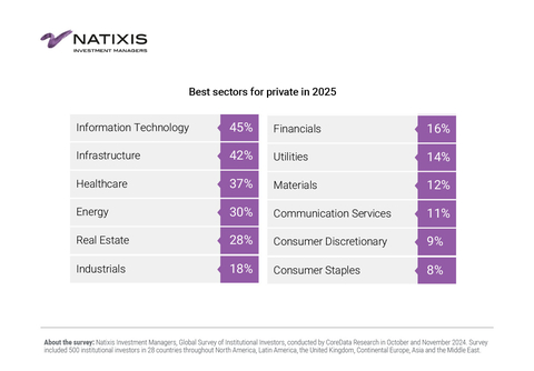 Best sectors for private in 2025 (Graphic: Business Wire)