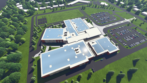 Eaton will provide a renewable energy microgrid to support affordable, sustainable and resilient power at Wisconsin’s second net-zero school. (Photo: Business Wire)