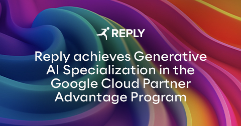 The Generative AI Specialization underscores Reply’s commitment to delivering innovative generative AI solutions powered by Google Cloud technologies, addressing critical business challenges across industries. (Graphic: Business Wire)