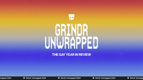 Grindr's Unwrapped 2024 is an annual release that reveals the trends across relationships, travel, and pop culture that defined queer life this year. (Graphic: Business Wire)