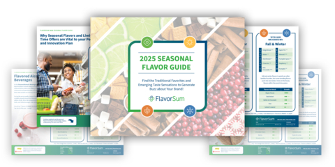 FlavorSum's 2025 Seasonal Flavor Guide (Graphic: Business Wire)