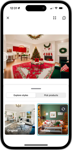 Redfin Redesign helps you deck the halls with holiday-inspired decor (Photo: Business Wire)