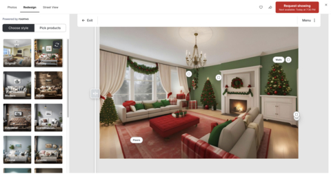 Redfin Redesign helps you deck the halls with holiday-inspired decor (Photo: Business Wire)