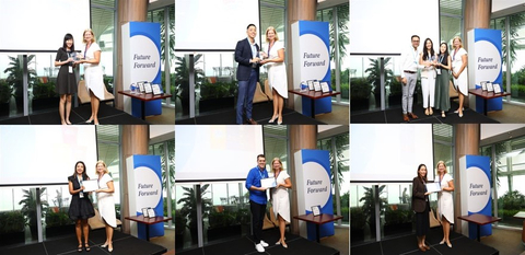 Celebrating Excellence: Winners and Wavemaker honorees of the 2024 NielsenIQ BASES Breakthrough Innovation Awards in Singapore. (Photo: Business Wire)