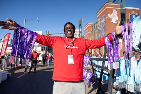 Supporters of St. Jude Children’s Research Hospital participate in the 2024 St. Jude Memphis Marathon Weekend presented by Juice Plus+ on Saturday, December 7, 2024 in Memphis, Tenn. More than 22,500 participants representing all 50 states and more than 82 countries, including more than 1,800 patient family members are participating in the event. Since its inception, the St. Jude Memphis Marathon has raised more than $138 million for the life-saving mission of St. Jude. (ALSAC Photography)