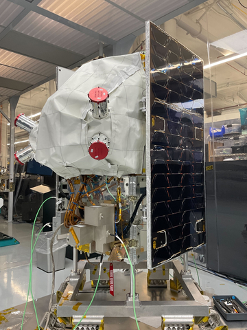 Pelican-2 photographed ahead of departure at Planet Labs manufacturing lab in San Francisco, California. (Photo: Business Wire)