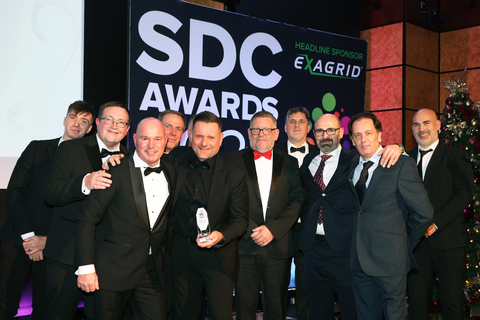 original ExaGrid wins Storage Company of the Year. Photo courtesy of SDC Awards.