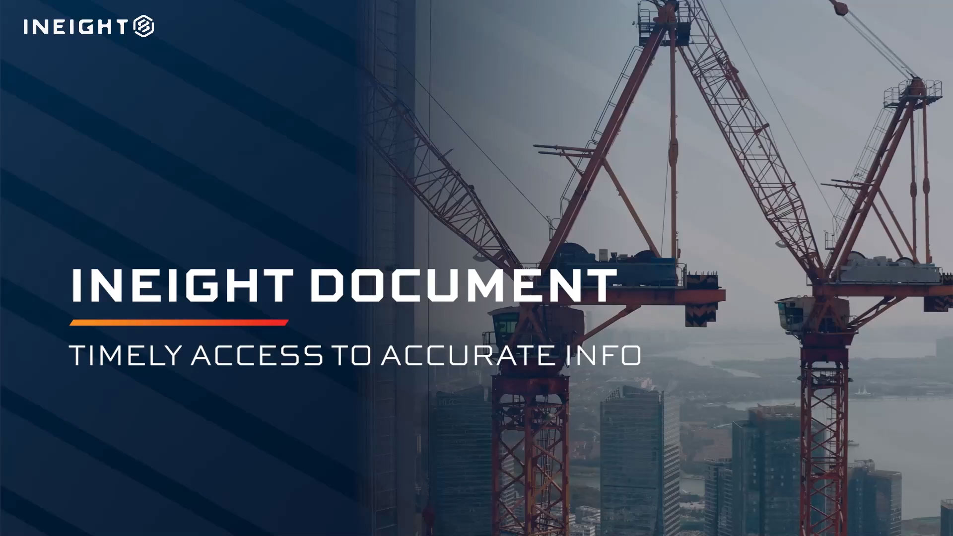 Document Control for Capital Construction. Watch the demo to learn more.