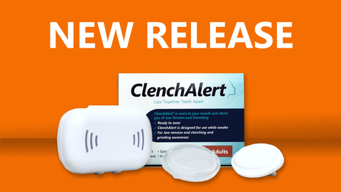 The ClenchAlert® is an active oral device that uses biofeedback to naturally defend against tooth damage caused by teeth clenching and grinding. Experience relief from the pain and damage caused by teeth grinding with the ClenchAlert®. This innovative oral device actively discourages clenching, reducing facial pains while preventing tooth damage. The device uses gentle vibration to signal when clenching is detected, prompting you to relax your jaw before acute pains in your head, mouth, face, or neck can occur. (Photo: Business Wire)