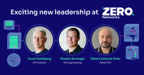 original Zero Networks' New Hires. (Photo: Business Wire)