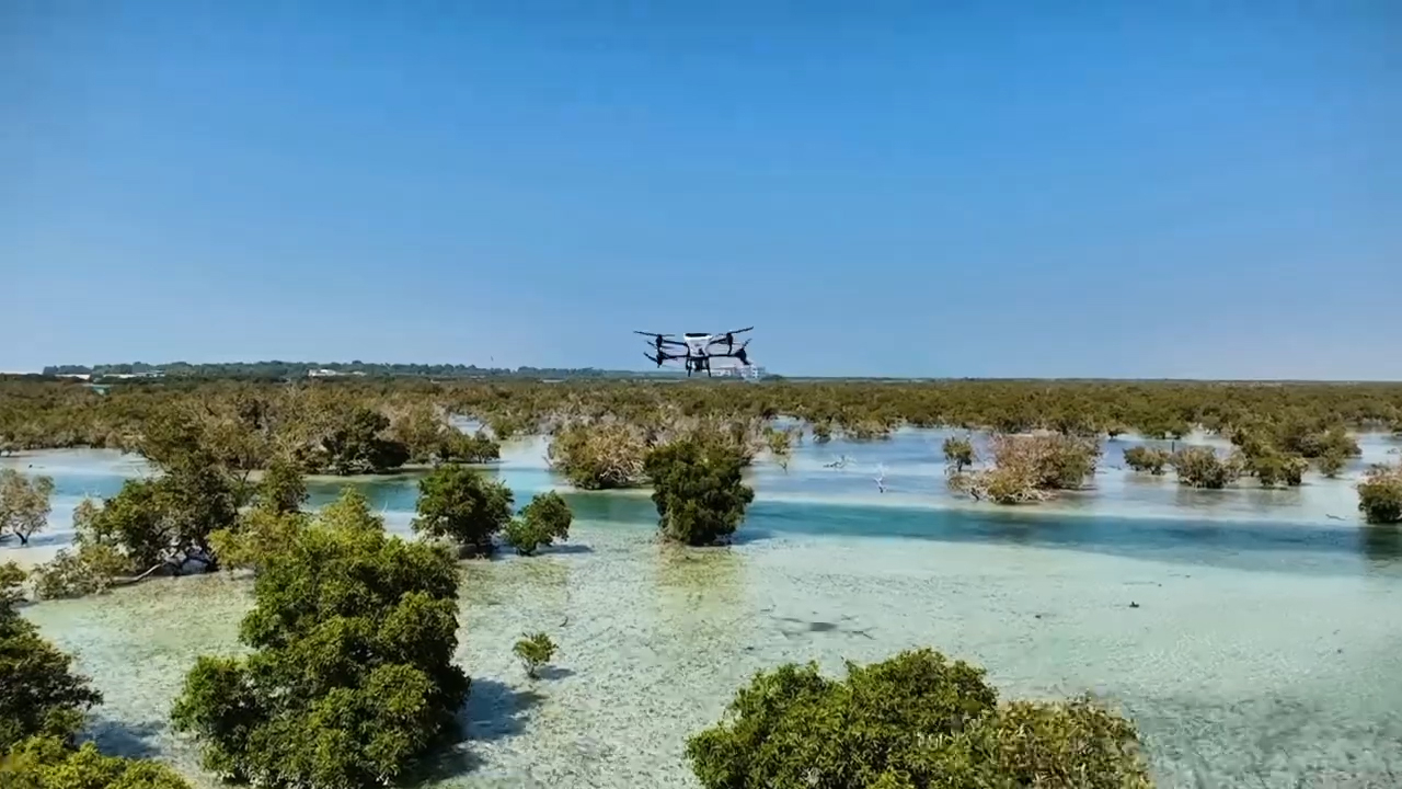 Nabat, New Abu Dhabi Climate Tech Venture, to use AI and Robotics to Restore Mangroves and Boost Climate Resilience (Video: AETOSWire)