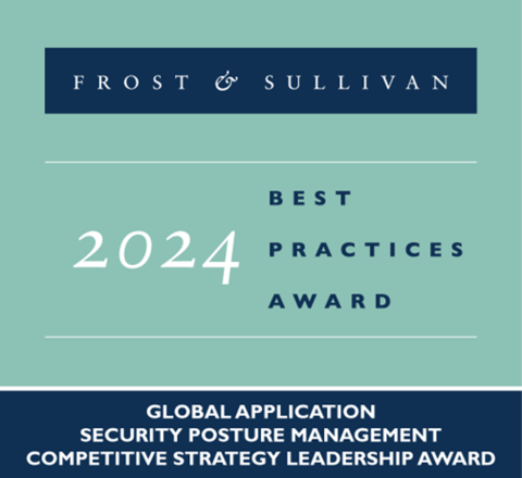 Frost & Sullivan honored Checkmarx for its success and commitment to innovation and excellence in application security and ASPM (Graphic: Business Wire)