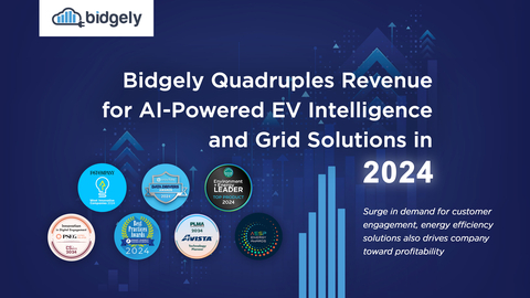 Bidgely continued to break down silos between utility consumer and grid operations in 2024, unifying customer engagement, grid modernization, and load management. (Graphic: Business Wire)