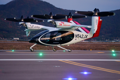 Joby’s electric air taxi was the first to perform demonstration flights in Goheung, Korea, as part of the nation’s K-UAM Grand Challenge designed to support the commercialization of air taxis in Korea. Photo: Joby Aviation