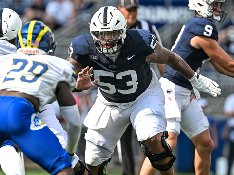 Nick Dawkins, Penn State senior offensive lineman (Photo: Business Wire)