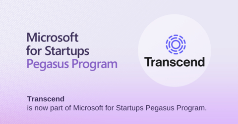 Transcend proudly announces its collaboration with Microsoft in their Pegasus Program (Graphic: Business Wire)