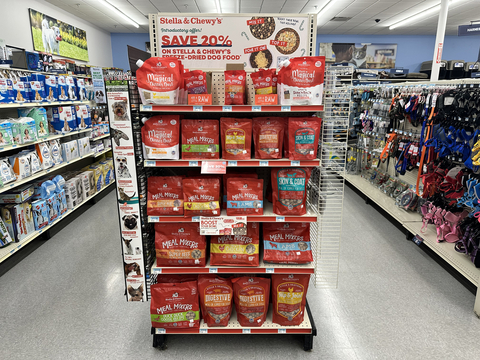 Petsense by Tractor Supply introduces Stella & Chewy's expanded product lineup, marking the occasion with 20% Stella & Chewy's freeze-dried raw dog and cat products through the end of the month. (Photo: Business Wire)