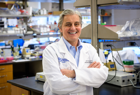 Dr. Kevin J. Tracey was elected to the Royal Swedish Academy of Engineering Sciences for his discoveries in vagus nerve stimulation, the inflammatory reflex and bioelectronic medicine (Credit: Feinstein Institutes).