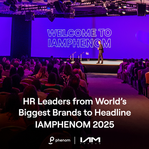 The first wave of IAMPHENOM 2025 speakers — industry pioneers and HR leaders from the world’s biggest brands — are set to educate and inspire 5,000 HR professionals March 11-13 at the Pennsylvania Convention Center in Philadelphia. (Photo: Business Wire)