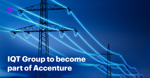 Accenture has agreed to acquire IQT Group, a provider of engineering managed services for large infrastructure projects, based in Rovigo, Italy. (Graphic: Business Wire)